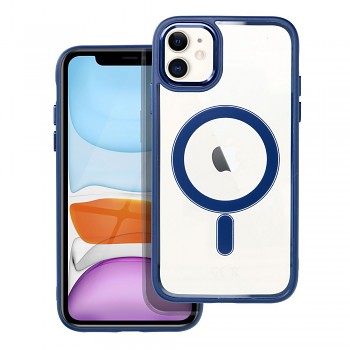 Kryt pro iPhone 11 Color Edge Mag Cover kompatibilní s MagSafe modrý