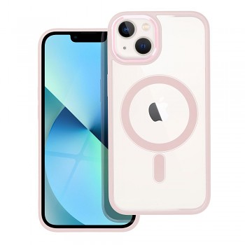 Kryt pro iPhone 13 Color Edge Mag Cover kompatibilní s MagSafe růžový