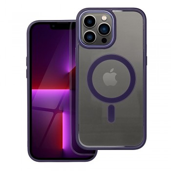Kryt pro iPhone 13 PRO MAX Color Edge Mag Cover kompatibilní s MagSafe fialový