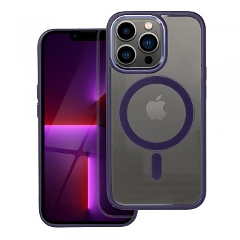 Kryt pro iPhone 13 PRO Color Edge Mag Cover kompatibilní s MagSafe fialový