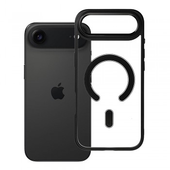 Kryt pro iPhone 17 AIR Color Edge Mag Coverkompatibilní s MagSafe černý