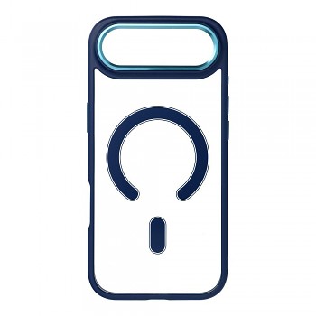 Kryt pro iPhone 17 AIR Color Edge Mag Cover kompatibilní s MagSafe modrý
