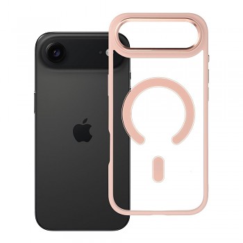 Kryt pro iPhone 17 AIR Color Edge Mag Cover kompatibilní s MagSafe růžový