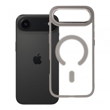 Kryt pro iPhone 17 AIR Color Edge Mag Cover kompatibilní s MagSafe titanově šedý