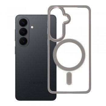 Kryt pro Samsung S26 Color Edge Mag Cover kompatibilní s MagSafe titanově šedý