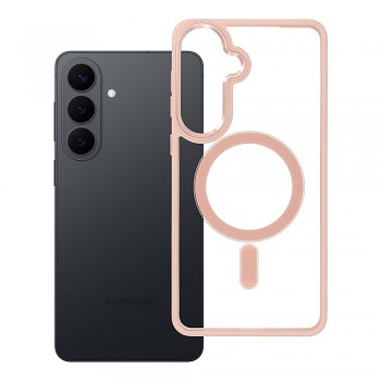 Kryt pro Samsung S26 PLUS Color Edge Mag Cover kompatibilní s MagSafe růžový