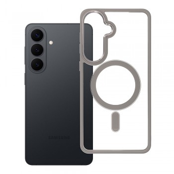 Kryt pro Samsung S26 PLUS Color Edge Mag Cover kompatibilní s MagSafe titanově šedý