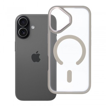 Kryt pro iPhone 17 Matte Mag Cover kompatibilní s MagSafe titanový