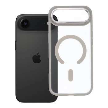 Kryt pro iPhone 17 AIR Matte Mag Cover kompatibilní s MagSafe titanový