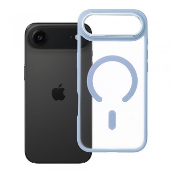 Kryt pro iPhone 17 AIR Matte Mag Cover kompatibilní s MagSafe modrý