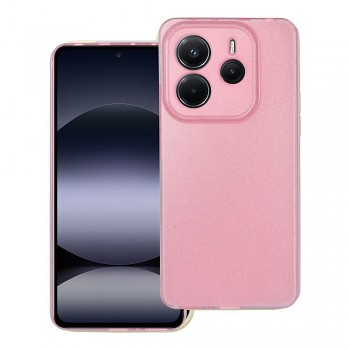 Kryt pro Xiaomi Redmi Note 14 5G Clear Case 2 mm Blink růžový