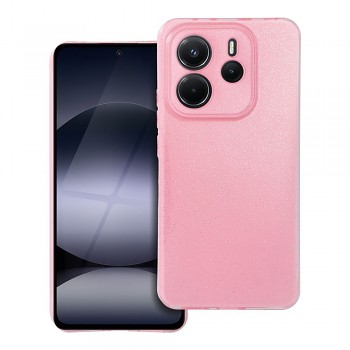 Kryt pro Xiaomi Redmi Note 14 4G (GLOBAL 164.84 mm x 78.15 mm x 8.16 mm) Clear Case 2 mm Blink) růžový