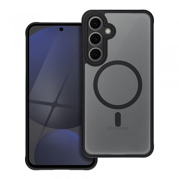Kryt pro Samsung S24 FE Full Matte Mag Cover kompatibilní s MagSafe černý