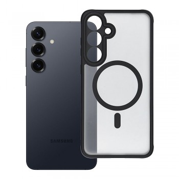 Kryt pro Samsung S25 PLUS Full Matte Mag Cover kompatibilní s MagSafe černý