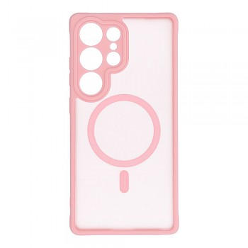 Kryt pro Xiaomi Redmi Note 14 PRO 5G Full Matte Mag Cover kompatibilní s MagSafe světle růžový