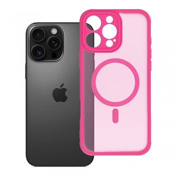 Kryt pro iPhone 16 PRO MAX Full Matte Mag Cover kompatibilní s MagSafe růžový