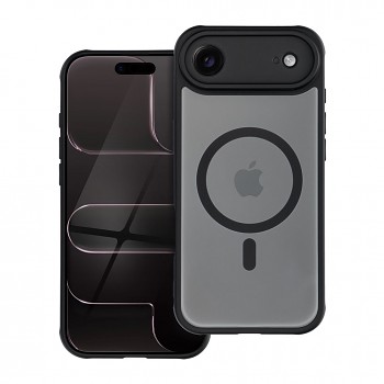Kryt pro iPhone 17 AIR Full Matte Mag Cover kompatibilní s MagSafe černý