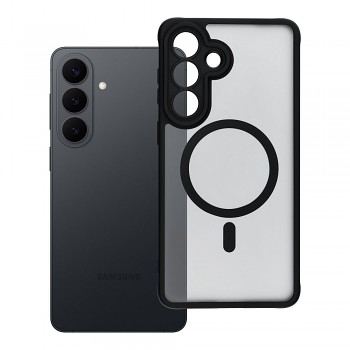 Kryt pro Samsung S26 PLUS Full Matte Mag Cover kompatibilní s MagSafe černý