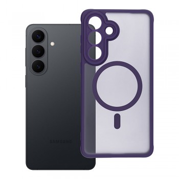 Kryt pro Samsung S26 PLUS Full Matte Mag Cover kompatibilní s MagSafe fialový