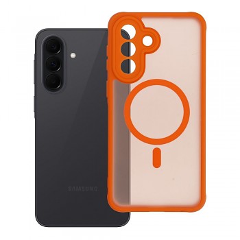Kryt pro Samsung A37 Full Matte Mag Cover kompatibilní s MagSafe oranžový