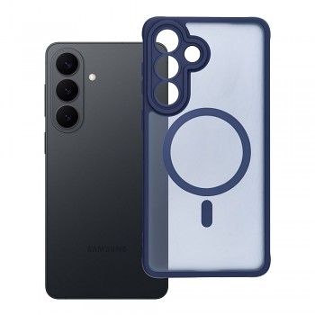 Kryt pro Samsung S26 PLUS Full Matte Mag Cover kompatibilní s MagSafe modrý