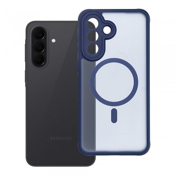 Kryt pro Samsung A37 Full Matte Mag Cover kompatibilní s MagSafe tmavě modrý