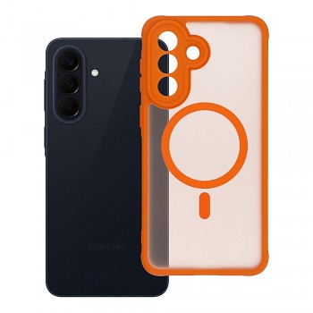 Kryt pro Samsung A57 Full Matte Mag Cover kompatibilní s MagSafe oranžový