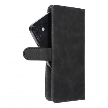 Pouzdro pro Samsung A12 / A13 4G / A34 5G / A02s / Xiaomi Redmi 12 4G / 12C / NOTE 12 4G / 12 PRO 5G OPPO A53s / A72 / A92 Common Book velikost XL černé