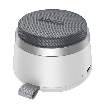 Bluetooth reproduktor 3 W 3h Hoco s vestavěným magnetickým blokem HC43 bílý