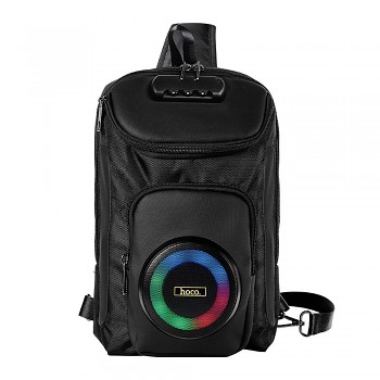 Bluetooth reproduktor 8 W 3h ve tvaru batohu 6L Hoco HC42 černý