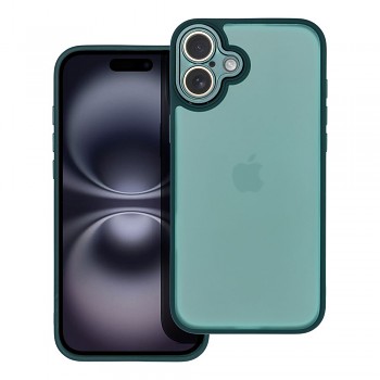 Kryt pro iPhone 16 PLUS Variete tmavě zelený