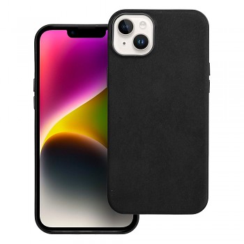 Kryt pro iPhone 14 PLUS Woven Mag Cover kompatibilní s MagSafe černý