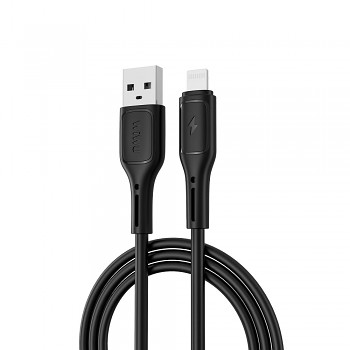 WiWU datový kabel Starlink Series Wi-C001 USB-A na Lightning 2.4 A černý