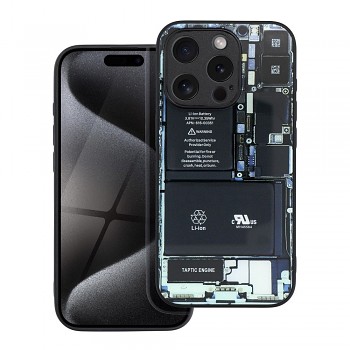 Kryt s technologickým motivem 1 pro iPhone 15 Pro Max