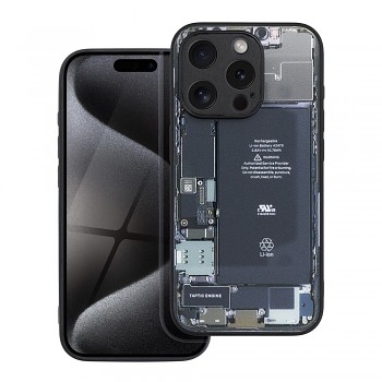 Kryt s technologickým motivem 2 pro iPhone 15 Pro Max