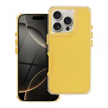 Kryt Matrix pro iPhone 16 Pro žlutý
