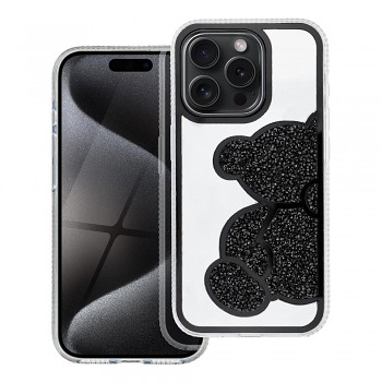 Kryt Teddy Bear pro iPhone 16 černý