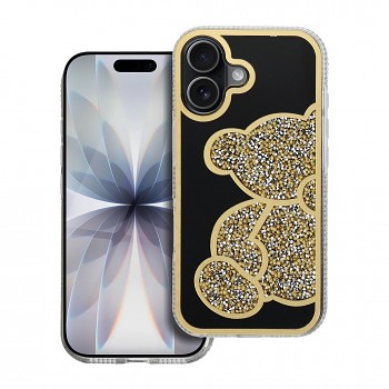 Kryt Teddy Bear pro iPhone 17 zlatý