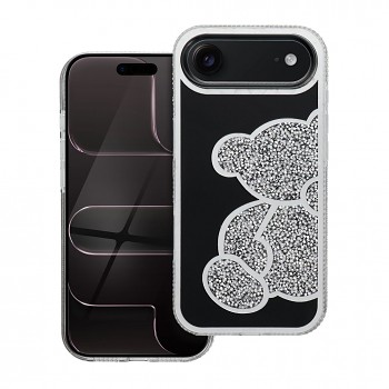 Kryt Teddy Bear pro iPhone 17 Air stříbrný