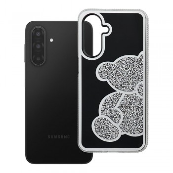 Kryt Teddy Bear pro Samsung A17 / A18 stříbrný