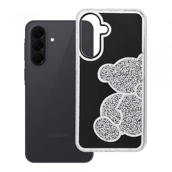 Kryt Teddy Bear pro Samsung A37 5G stříbrný