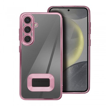 Kryt Glam pro Samsung S25 Ultra pudrově růžový