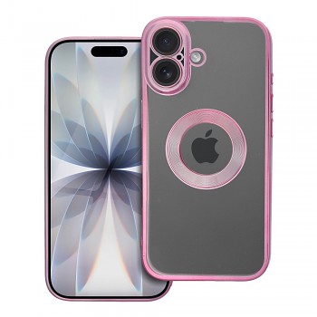 Kryt Glam pro iPhone 17 pudrově růžový