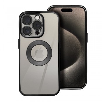 Kryt Glam pro iPhone 17 Pro Max / 18 Pro Max (nízký okraj kolem fotoaparátu) černý