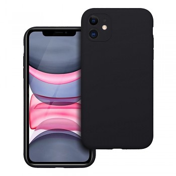 Silikonový kryt 2 mm s ochranou fotoaparátu pro iPhone 11 černý