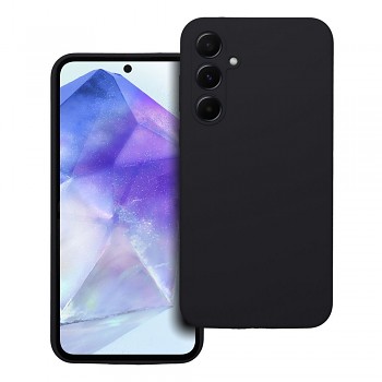 Silikonový kryt 2 mm s ochranou fotoaparátu pro Samsung A55 5G černý