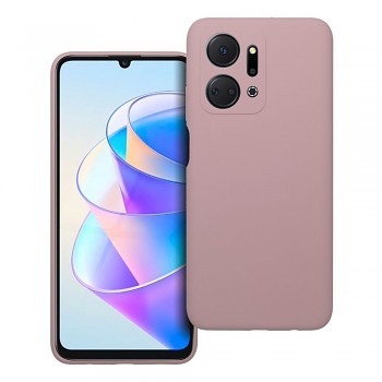Silikonový kryt 2 mm s ochranou fotoaparátu pro Honor X7A pudrově růžový