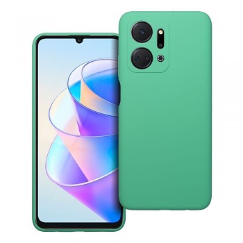 Silikonový kryt 2 mm s ochranou fotoaparátu pro Honor X7A mátový