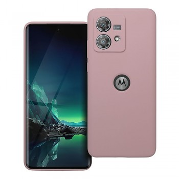 Silikonový kryt 2 mm s ochranou fotoaparátu pro Motorola Edge 40 NEO pudrově růžový