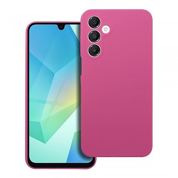 Silikonový kryt 2 mm s ochranou fotoaparátu pro Samsung A16 5G / A16 4G růžový